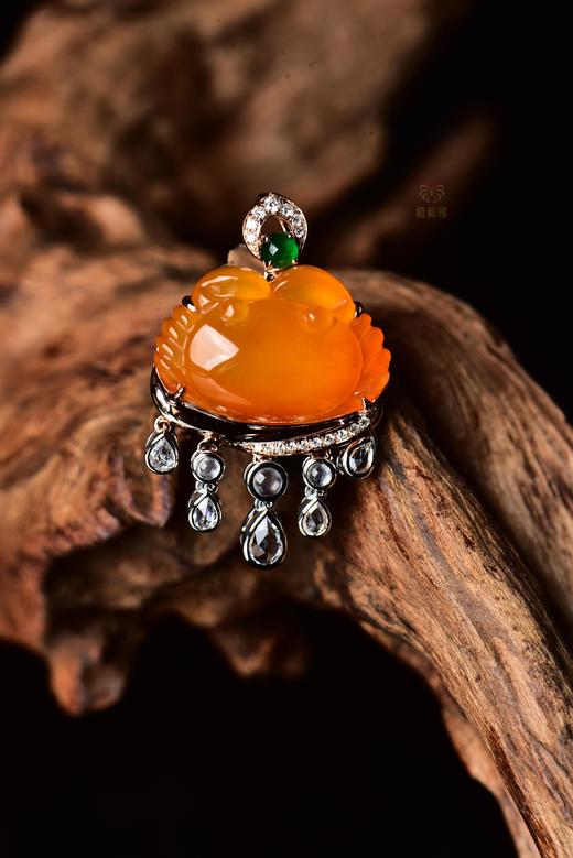 【八方来财】黄翡坠   GZ12403081 商品图5