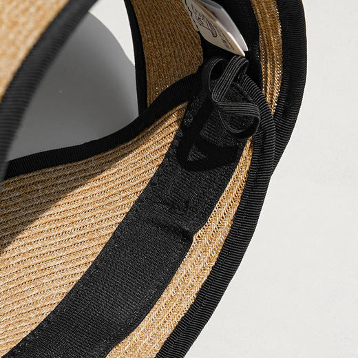 疯帽子 夏天新款可折叠遮阳空顶帽 逛街出游草帽子女 逛街太阳帽CY037 商品图8