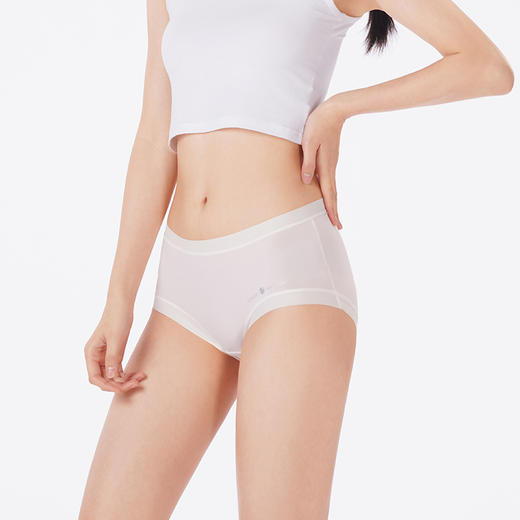 都市丽人内裤薄透丝滑平角裤锦女士内裤LKT2B6 商品图2