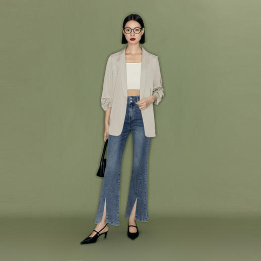 【商场同款】伊芙丽夏牛仔裤1F4150431 商品图3