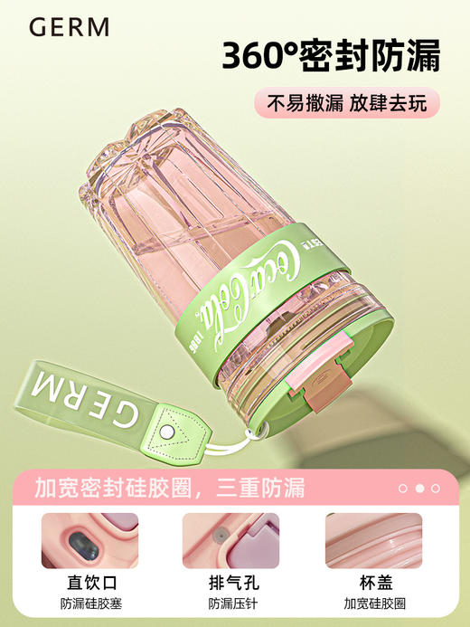格沵GERM可口可乐联名款星钻杯500ML 商品图3
