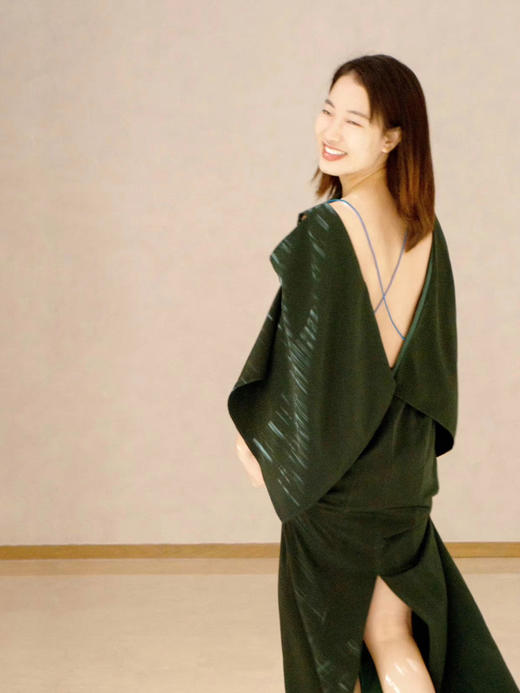 Stolen｜CHIMLA dress [ 连衣裙 黑 / 绿 / 红 ] 商品图3