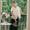 OLrain欧芮儿新中式短外套女夏季2024年新款重工刺绣国风雪纺衫 商品缩略图0