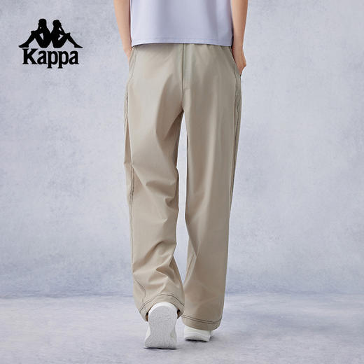 Kappa卡帕背靠背运动裤女2024新款吸湿速干直筒裤休闲长裤子女款K0E62AY44 商品图3