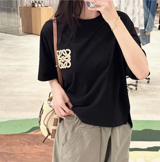 重磅渠道  my公司无标  loew毛巾绣长款短袖T恤  男女同款 商品图2