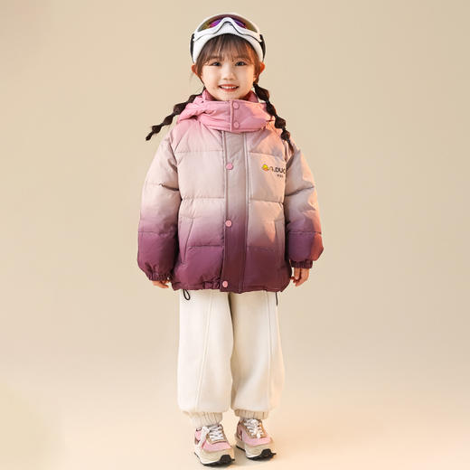 【反季】小黄鸭儿童羽绒服白鸭绒外套保暖加厚男女童宝宝羽绒服 商品图5
