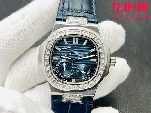 GR百达翡丽Patekphilippe运动系列鹦鹉螺5724霸道总裁 PP5724GR“钢王之王” 男士机械腕表 商品图1