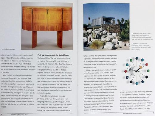 【中商原版】世纪中叶现代风格家居 进口艺术 Mid-Century Modern at Home 房间装修装潢指南复古设计 T&H 商品图4