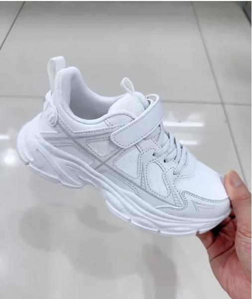 福得隆 L576 皮面小白 27-33 34-39 商品图1