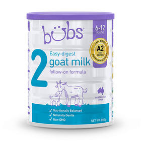 [保税区] 澳洲 贝儿（Bubs) A2婴幼儿配方羊奶粉2段 800g 升级版