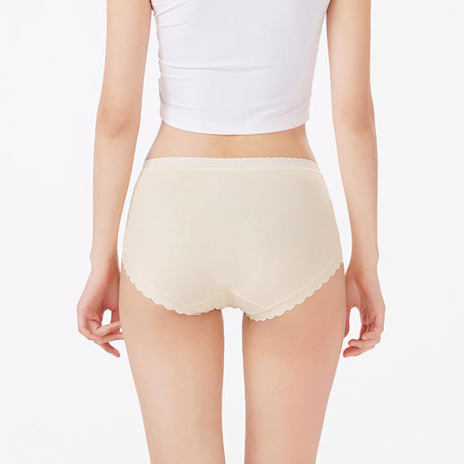 都市丽人内裤舒肤棉平角裤舒绒棉女士内裤LKT5K8 商品图3