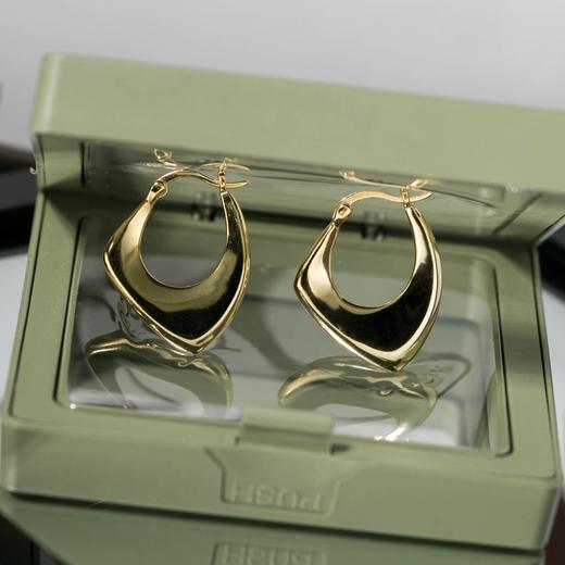 Perperle 母马耳环 925银镀金耳环 商品图1