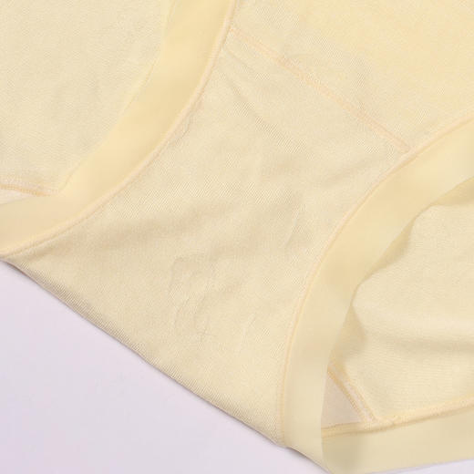 都市丽人内裤纤柔绵平角裤山茶花提花女士内裤LKT5M1 商品图7