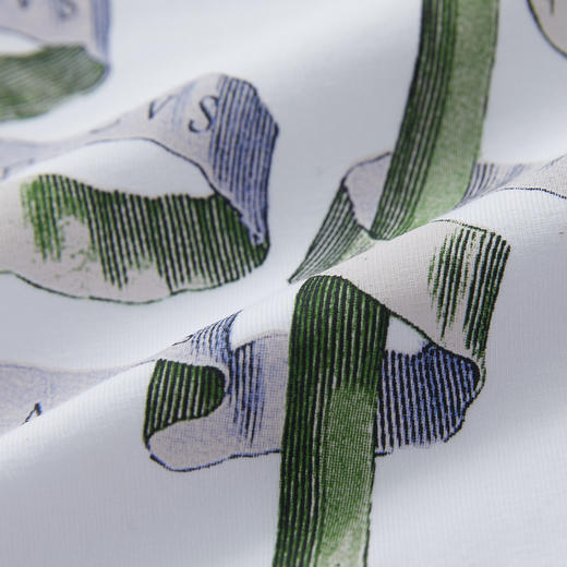 谜底印花T恤短袖女士2024秋季新品百搭高弹棉质修身上衣243MT0955 商品图3