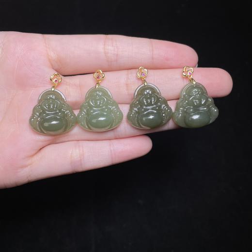 10235和田玉吊坠佛公 商品图0