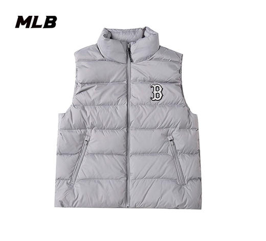 MLB男女羽绒服马甲NY运动时尚休闲宽松22年冬季外套3ADVB0226 商品图0