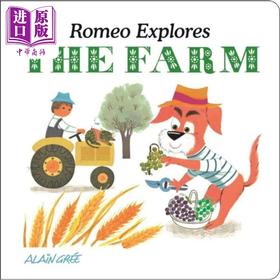 【中商原版】狗狗罗密欧的发现 农场 Romeo Explores The Farm 英文原版 儿童绘本 动物故事知识图画书 精装 进口亲子童书