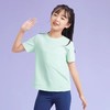 [斯凯奇儿童]B8F 女童针织户外透气运动T恤衫 商品缩略图0