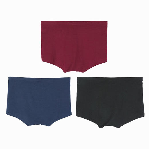 【3F】IVU【三条装】男士莫代尔内裤中腰平角裤 混色MX2 M 商品图1