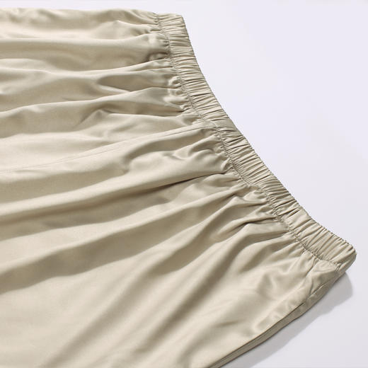 都市丽人都市锋尚睡衣亲情蜜语长袖哑光弹力色丁薄男士丝质套装FHT0B8 商品图6