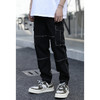 gxg.jeans男装束脚休闲裤黑色明线工装宽松棉质运动裤子潮JC102003G 商品缩略图1