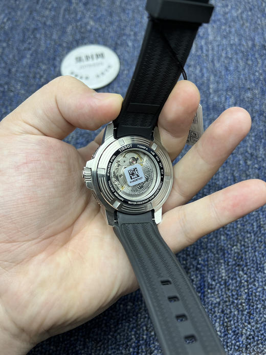 TISSOT 天梭 海星系列 男士腕表 渐变蓝盘 商品图6