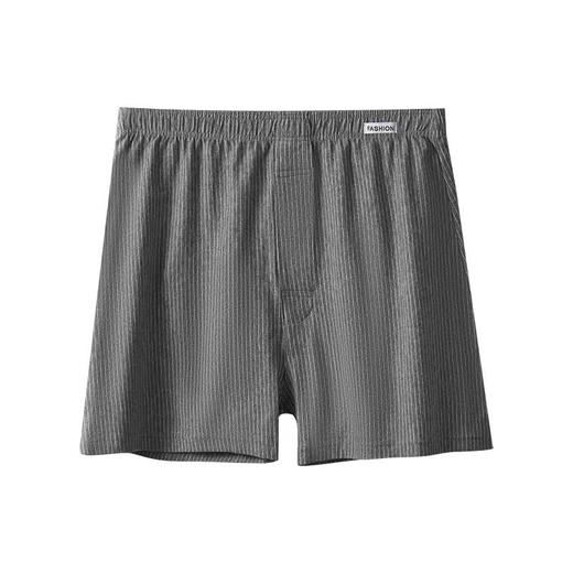 79元抢3条！【经典条纹纯棉阿罗裤】宽松版男士内裤纯棉四角裤 24小时清爽透气 亲肤轻薄速干 多倍弹力 不受拘束 居家 运动 沙滩可穿男士内裤一条顶三条 商品图4