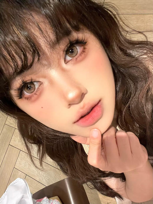 [韩国美瞳]  onlycon 韩产半年抛 超划算自然素颜放心入大黑片小黑片 优选MHPS含硅材质无惧敏感眼一副（2片） 商品图12