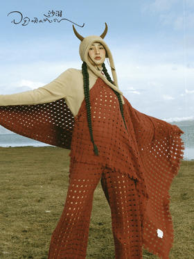 新年红色系披肩围巾！