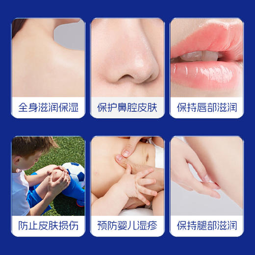 【官方正品】云南白药泰邦医用白凡士林50ml纯油干裂润肤滋润软膏润滑护肤正品 商品图1