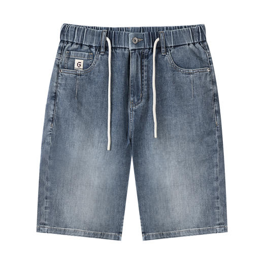 【断码清仓】HX 夏季水洗牛仔五分裤S207422153101短裤 商品图1