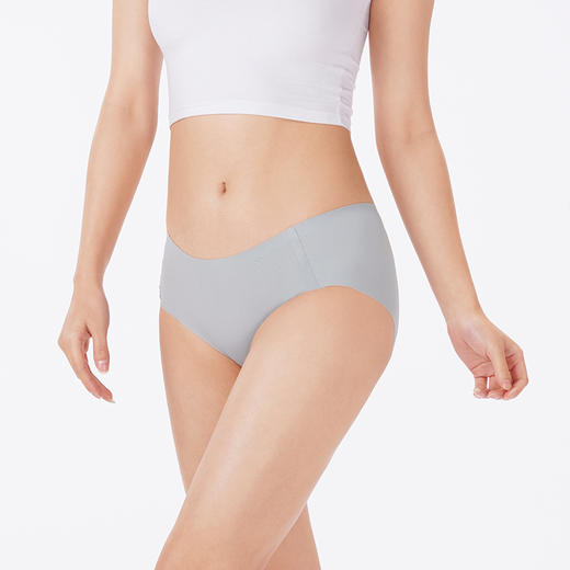 都市丽人内裤零感无痕平角裤锦氨女士内裤LKT5Q4 商品图6