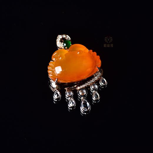 【八方来财】黄翡坠   GZ12403081 商品图1