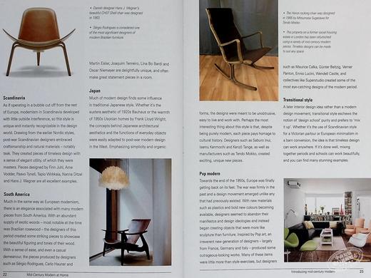 【中商原版】世纪中叶现代风格家居 进口艺术 Mid-Century Modern at Home 房间装修装潢指南复古设计 T&H 商品图5