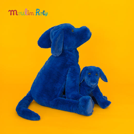 Moulin Roty 毛绒玩偶 蓝蓝狗布鲁 来自法国经典童书 894022 商品图2