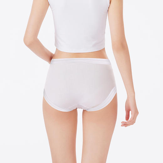 都市丽人内裤舒肤棉平角裤50支棉女士内裤LKT5K2 商品图3