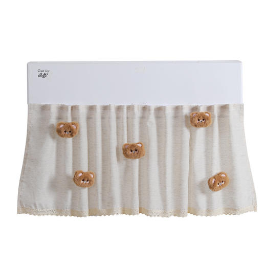 「小H书推荐！数款可选」空调挡风板防直吹婴儿遮导风帘挡风门帘防尘罩纱居家日用布艺 商品图4