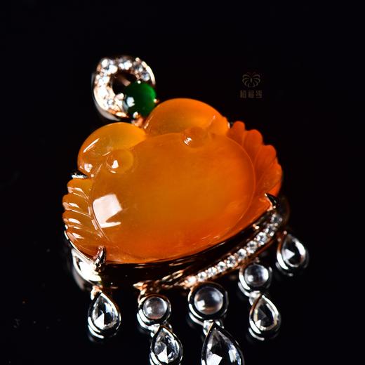 【八方来财】黄翡坠   GZ12403081 商品图2