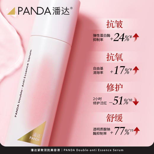 【第2件半价❗❗】潘达大粉水双抗美容液精华补水保湿舒缓修护抗皱紧致230ml 商品图2
