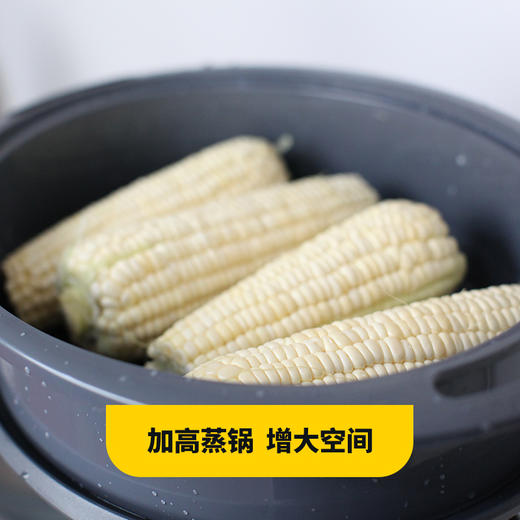 美善品加高蒸锅蒸圈小美TM6TM5通用食品耐高温材质加大加深大号可搭配蒸笼用 商品图1