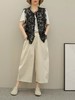 A569夏季新款坎肩背心外穿马夹马甲女无袖蕾丝空调衫新中式轻国风盘扣 商品缩略图1