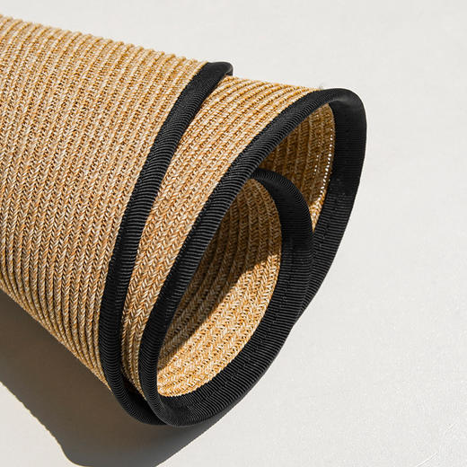 疯帽子 夏天新款可折叠遮阳空顶帽 逛街出游草帽子女 逛街太阳帽CY037 商品图7