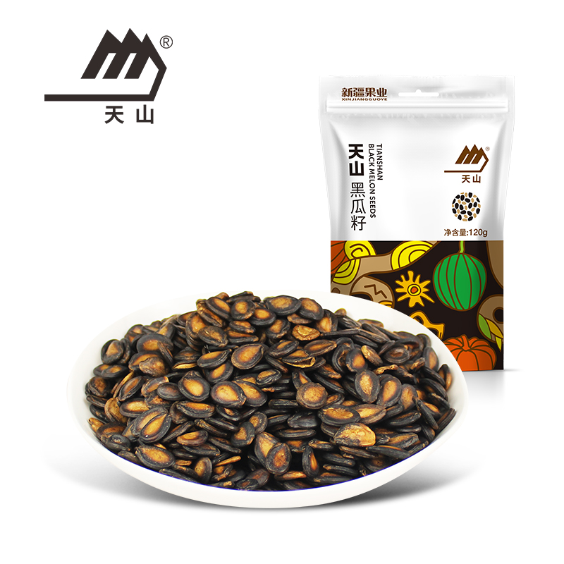 【天山】黑瓜子120g