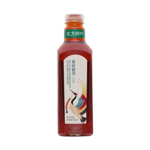 东方树叶青柑普洱复合茶饮料 900ml/瓶 商品图0