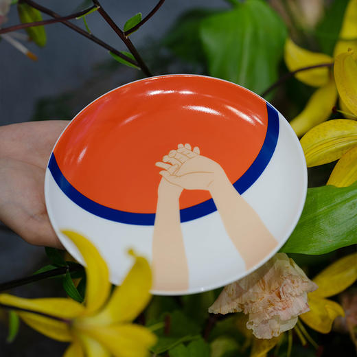 稀奇艺术新品幸福满满-杯子橙意满满陶瓷杯礼盒装咖啡杯生日礼物 商品图3