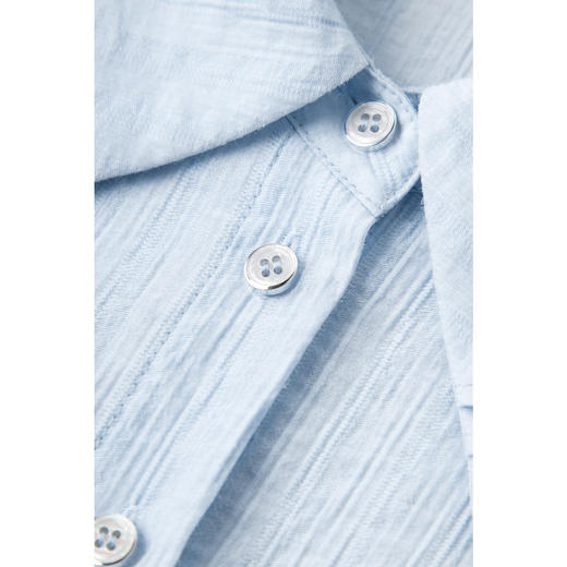 【商场同款】诗凡黎莱赛尔翻领衬衫2024夏新款3F4120501-H 商品图3