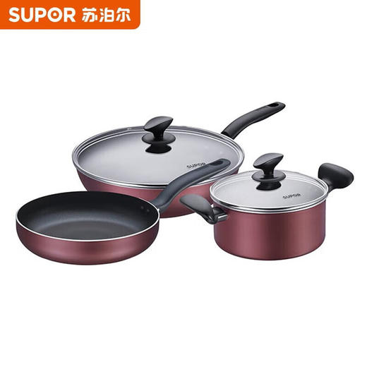 苏泊尔雅居豪华不粘三件套（新旧包装随机发货） 商品图0