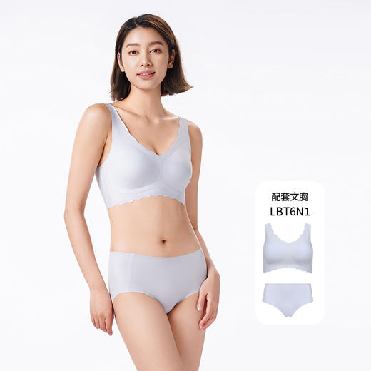 都市丽人内裤零感无痕平角裤泳布女士内裤LPT6N1 商品图4