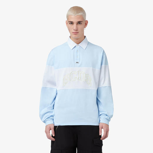 GCDS 男士字母徽标休闲长袖 POLO衫 混色 A1CM2510JA309 商品图1