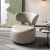 慕思（de RUCCI） 慕思沙发 真皮单人沙发360°可旋转单椅懒人沙发休闲椅沙发椅 全真皮旋转单椅 商品缩略图2